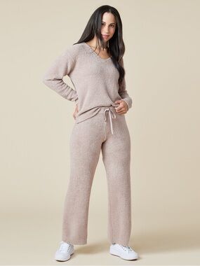Softies Coco Marshmallow V-Neck Lounge Set